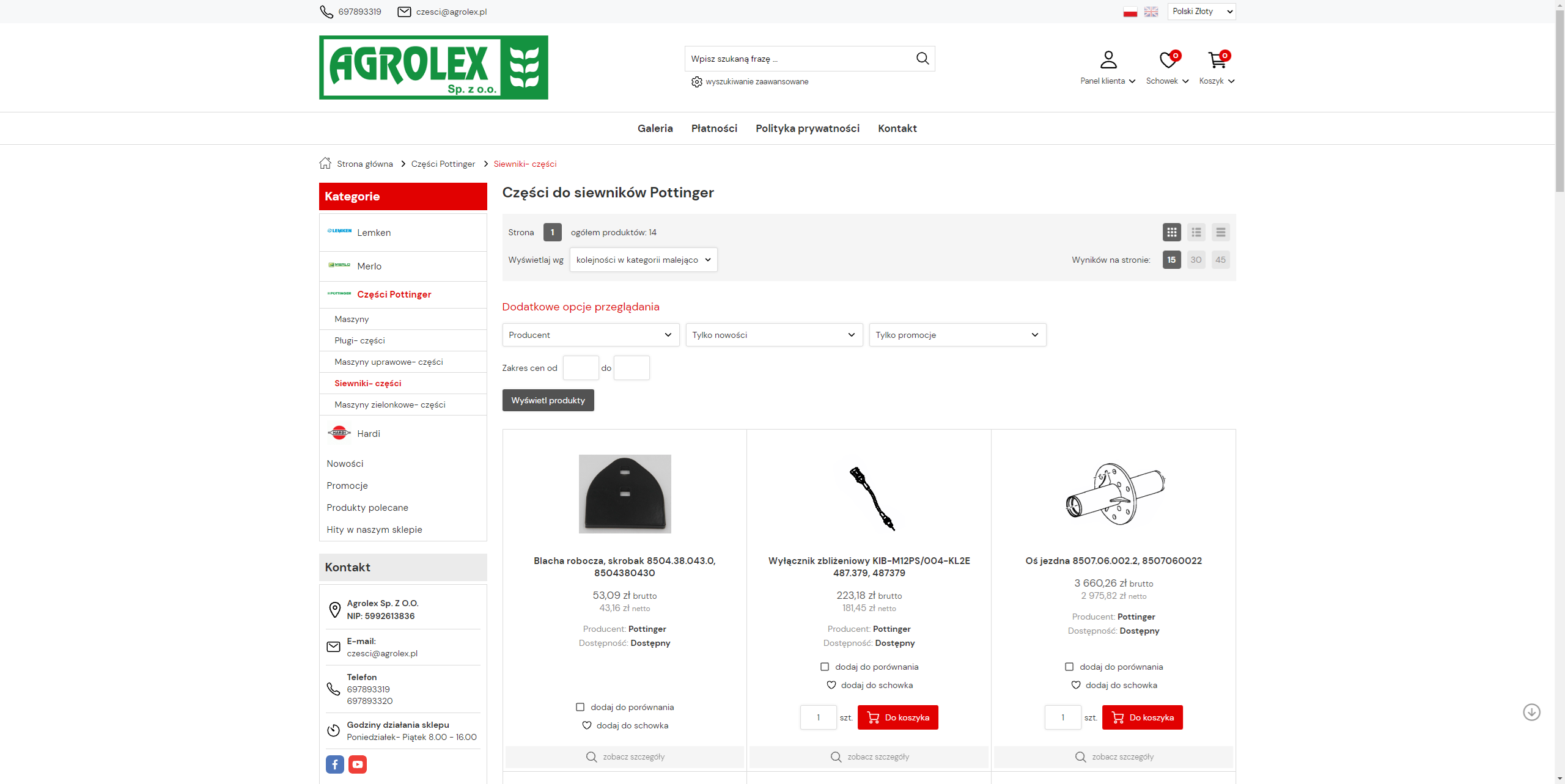 Oryginalne czy zamienne części do siewników Pottinger - co wybrać, by ograniczyć koszty eksploatacji?