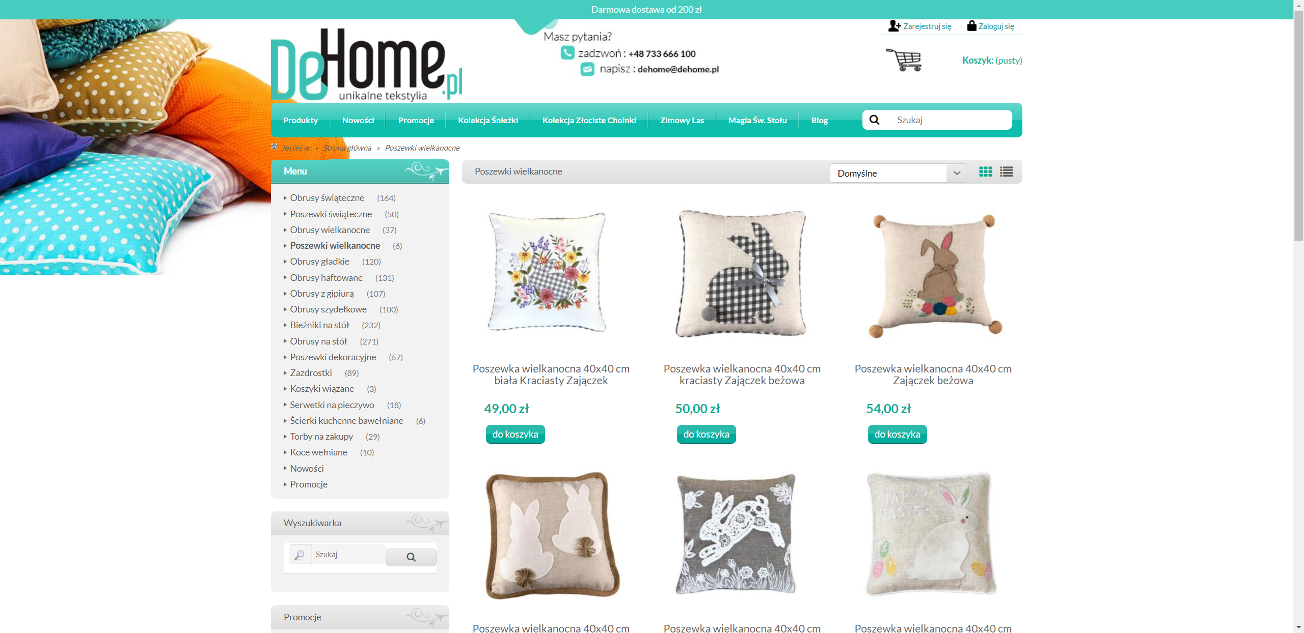 Detale, które budują nastrój świąt. Rola poszewek wielkanocnych w dekoracji domu