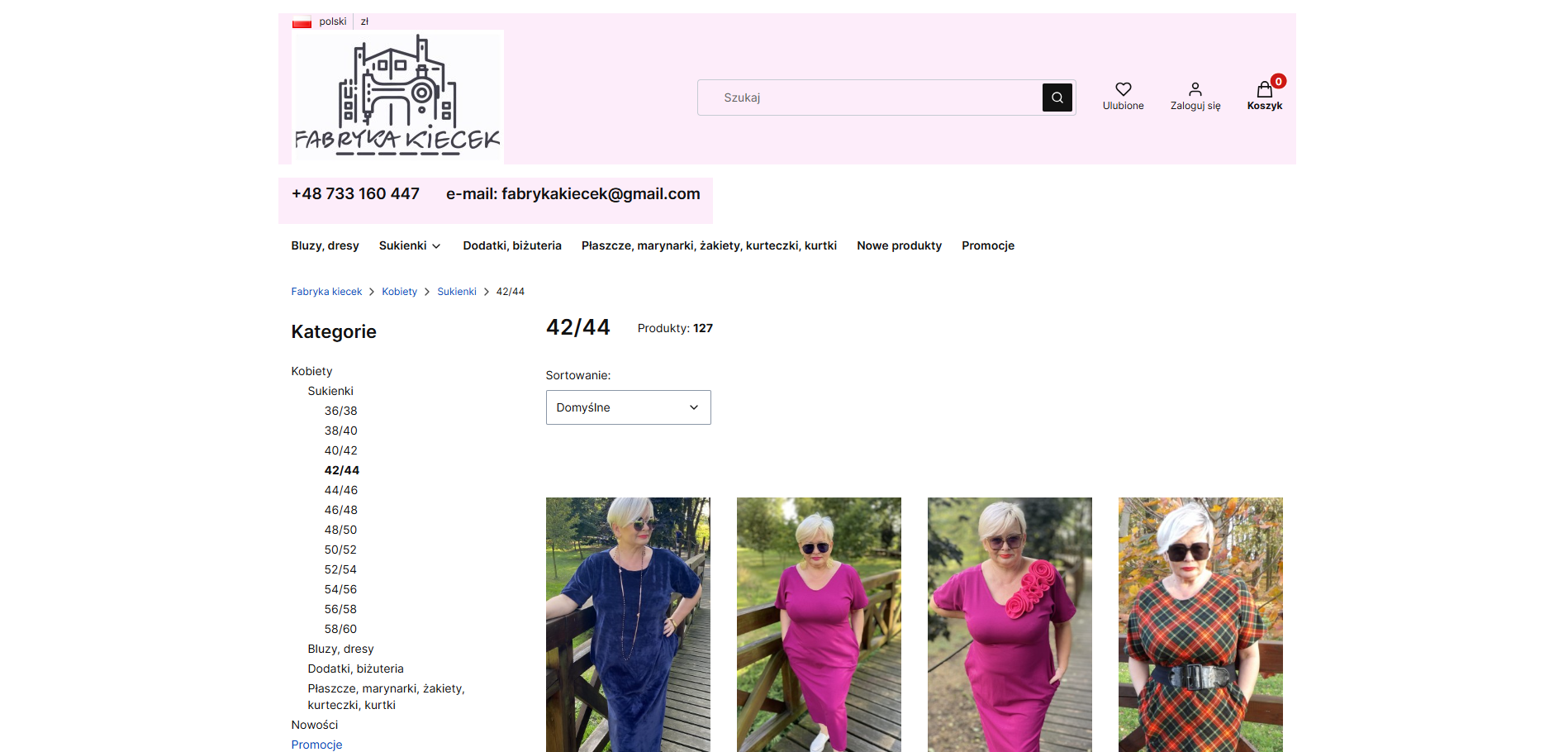 Jak układają się różne fasony sukienek przy rozmiarze 42–44? Sprawdź, zanim kupisz!