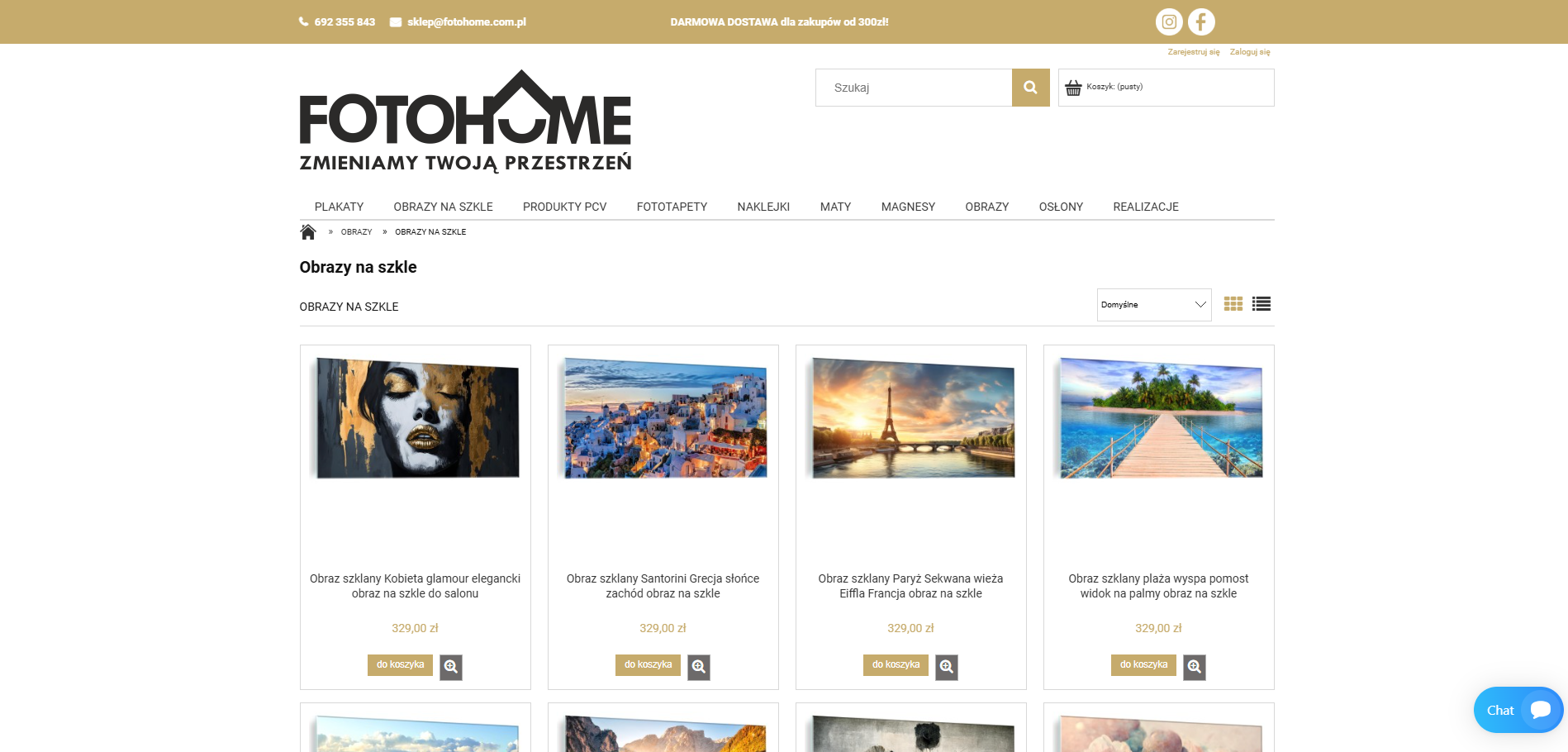 Dlaczego warto wybrać obrazy na szkle do kuchni i łazienki? Estetyka i trwałość w jednym