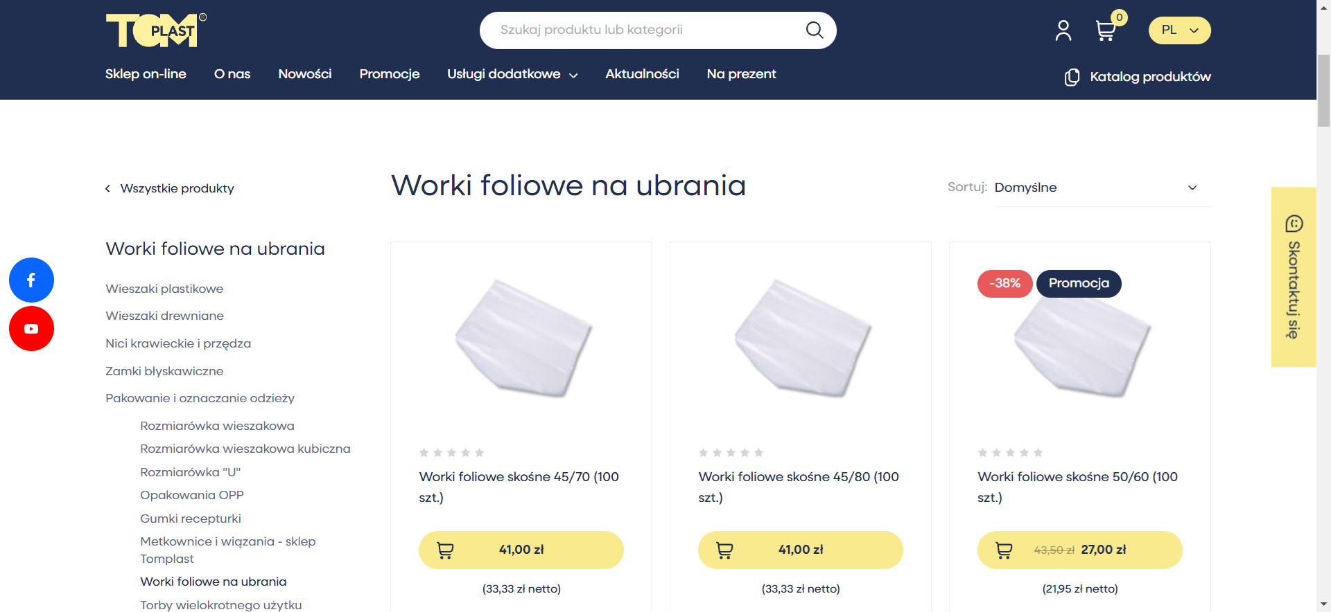 Główne zdjęcie artykułu: Jak dobrać worki foliowe na ubrania do rodzaju odzieży?