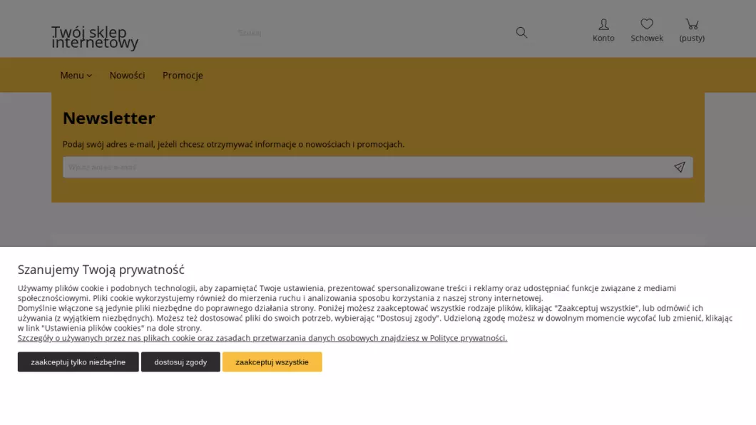 Zrzut ekranu strony internetowej firmy Rex-Stal